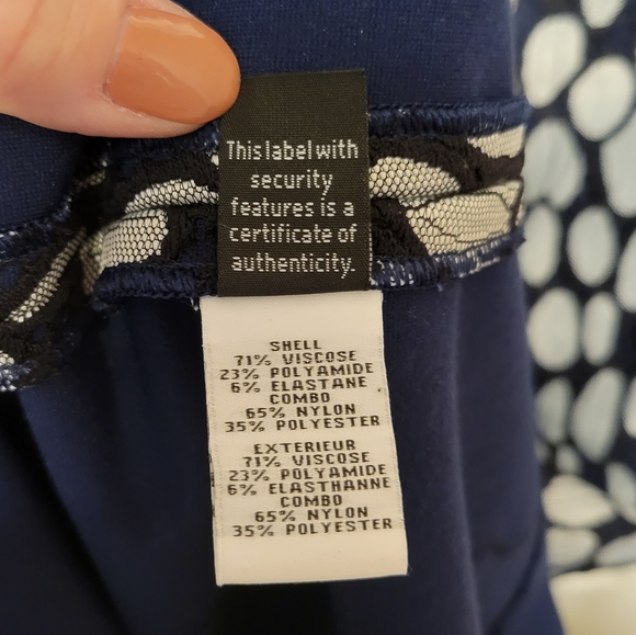 Diane Von Furstenburg beautiful blue dress size 6 - Picture 5 of 8